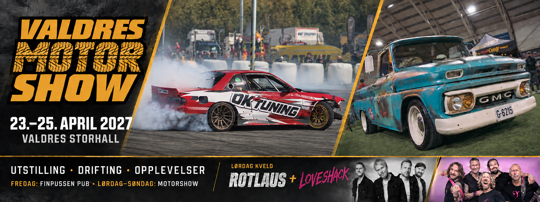 Valdres Motorshow 23.–25. april 2027